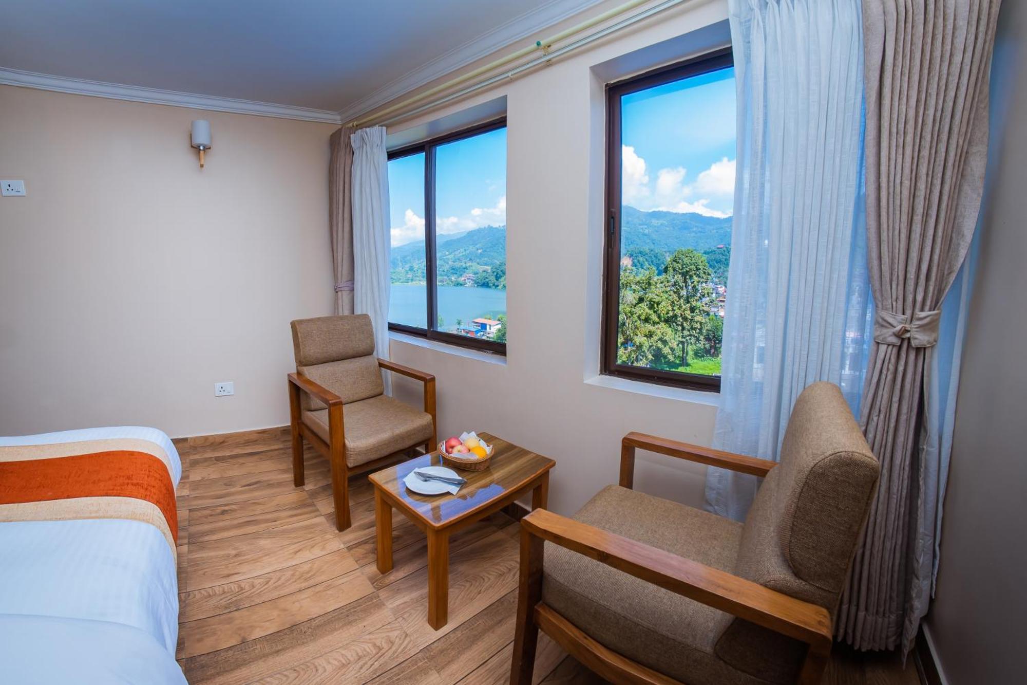 Hotel Fewa Camp Покхара Экстерьер фото
