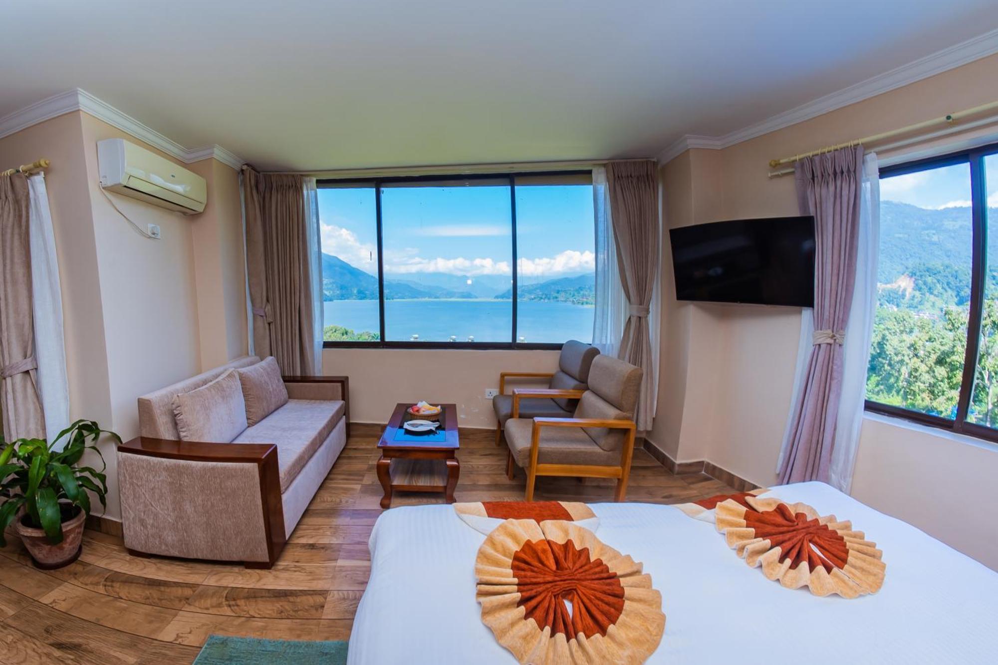 Hotel Fewa Camp Покхара Экстерьер фото