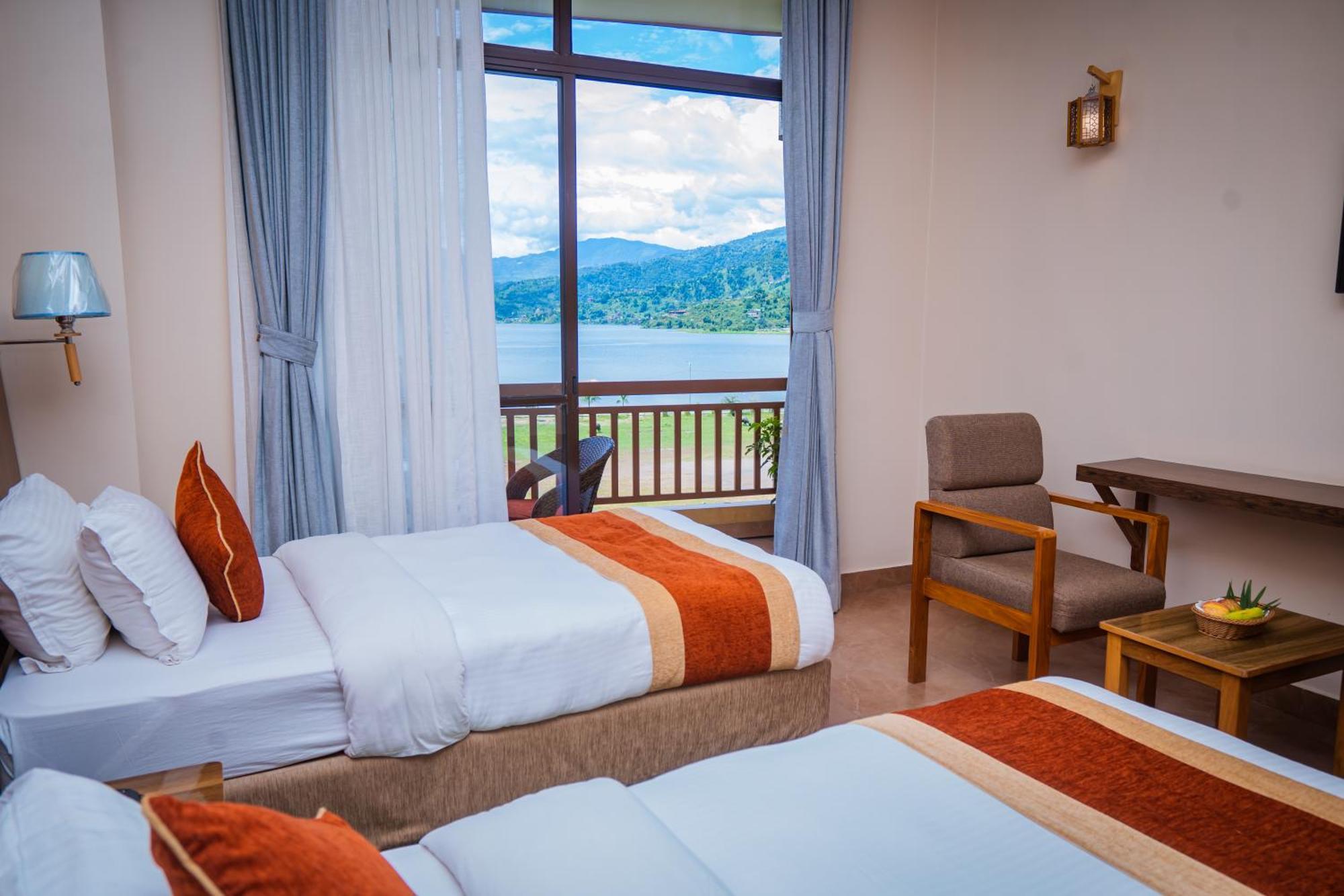 Hotel Fewa Camp Покхара Экстерьер фото