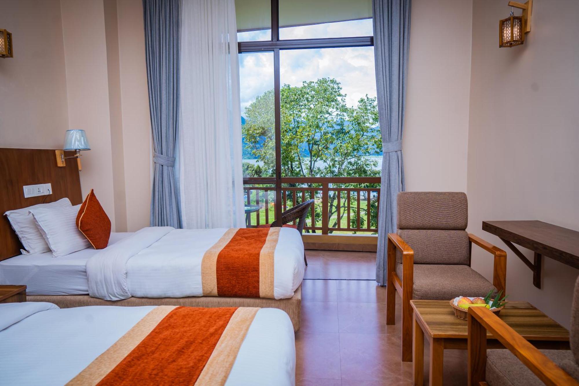Hotel Fewa Camp Покхара Экстерьер фото